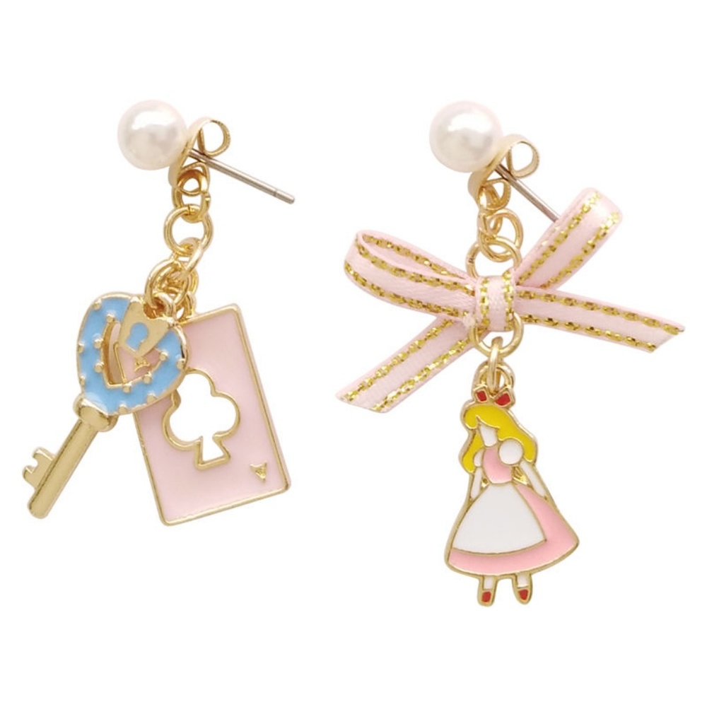 Princess Alice & Poker pearl bow earrings